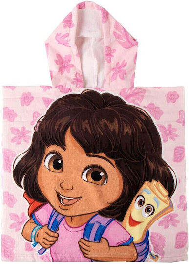 Cerda Kinder Strandponcho Dora 55x53 Aus 3+ Jahren
