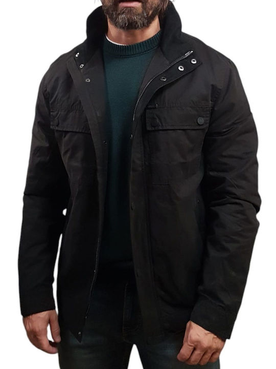 Guess Windproof Jacket Black