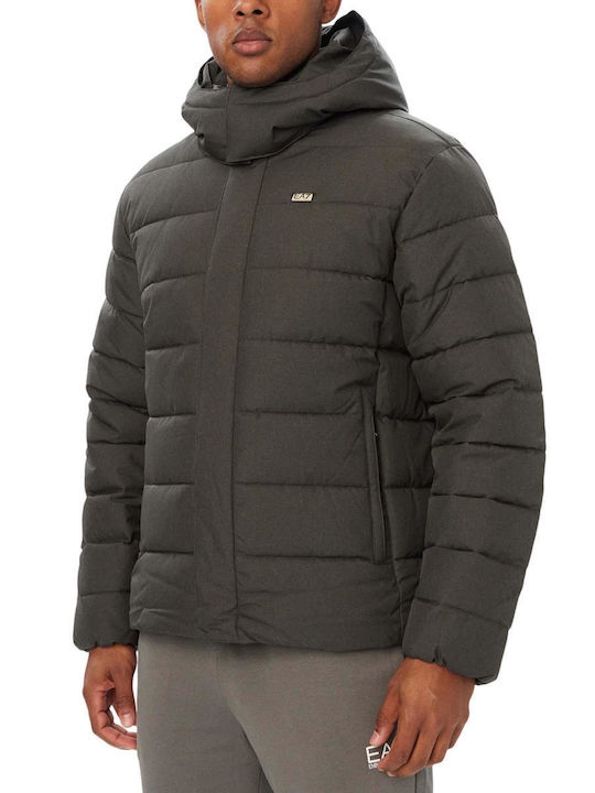 Emporio Armani Μπουφάν Puffer Γκρι