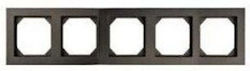 Liregus Wechselrahmen Epsilon Slim 14-145-05 Schwarz