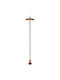 Zambelis Lights LED Outdoor Post Lamp 17W with Warm White Light IP65 Brown