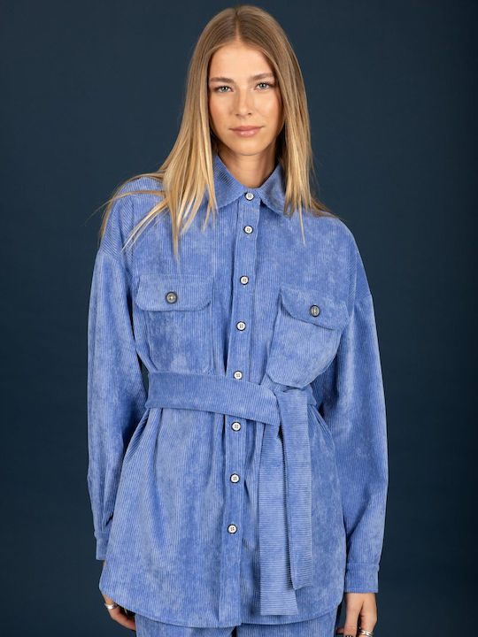 Long Sleeve Women's Shirt Dark Ciel