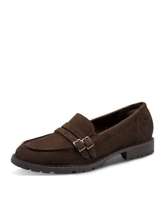 Loafers Dama din Piele Maro