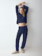 Triumph Winter Women's Pyjamas Trousers Blue Cozy