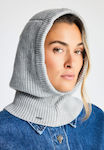 Funky Buddha Beanie Women's Knitted Beanie in Grey