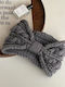 Unisex Knitted Headband in Grey Colour