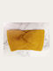 Unisex Headband Knitted in Yellow Color