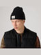 Beanie Unisex Knitted Beanie in Black Colour