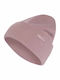 Tonal Met Bean Beanie Unisex Beanie Knitted in Pink Colour