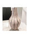 Capolavoro Capolavoro Dekorative Metallische Rosa Vase 18x18xH33cm
