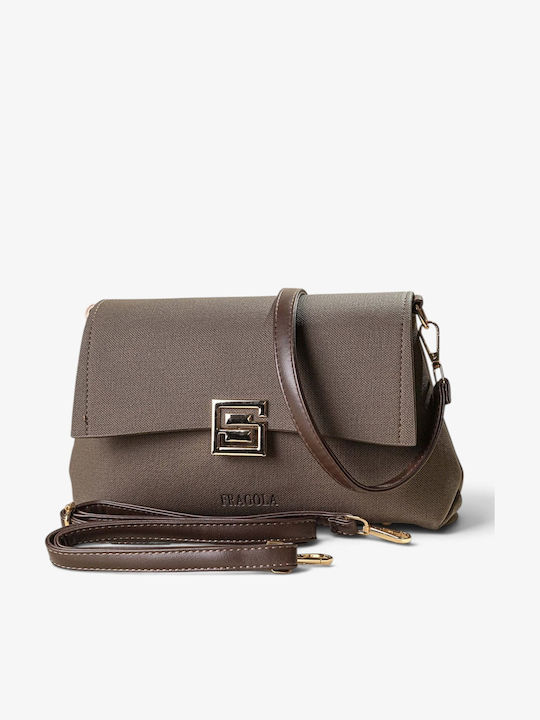 Women's Flap Bag Dark Coffee Tex