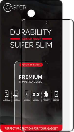 Casper Sticlă Tempered Glass Lipită pe Margini Compatibilă cu Husa Google Pixel 7 Pro Pachet Retail