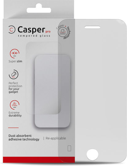 Casper Pro Tempered Glass Iphone 5 5s 5c Se 2016 Retail Pack Clear