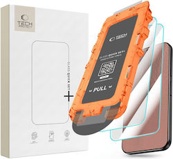 Закалено стъкло Tech-Protect Quick Set+ 2 броя Google Pixel 9 Pro XL 10 Pro XL 11 Pro XL Прозрачно 5906302343416