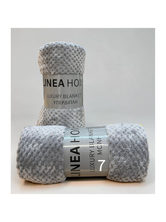 Linea Home Odeon Velvet Single Blanket 160x220c...