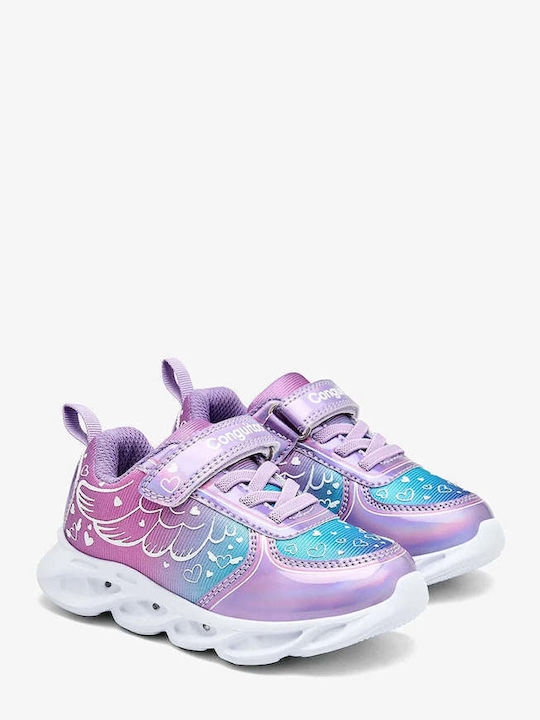 Conguitos Παιδικά Sneakers με Φωτάκια Πολύχρωμα
