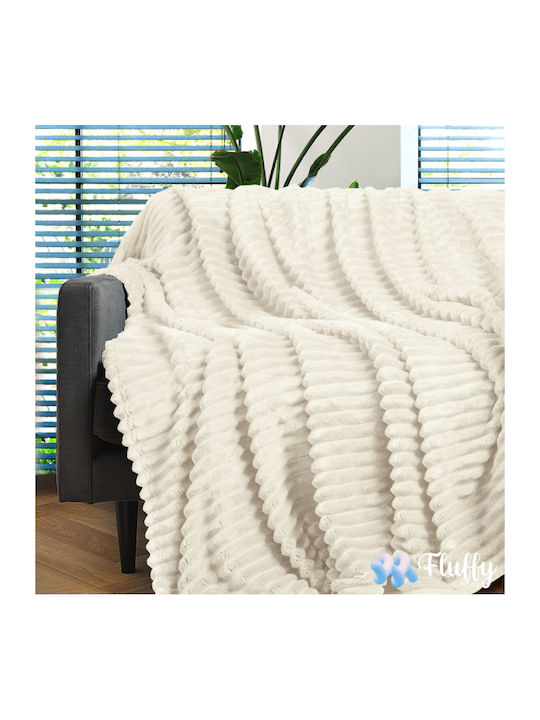 Cosy Life Decke Samtig Moné 160x220cm Coral