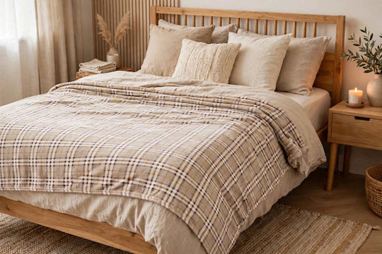 Cosy Life Extra Line 4d Υπέρδιπλη 220x240εκ. Coral