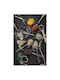 Conceptum Hypnose Hmnt563 Rechteckige Küchenmatte Schwarz-multicolor 50x80cm
