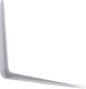 Dymo Heavy-Duty Metal Shelf Bracket in Silver Colour 250x300mm