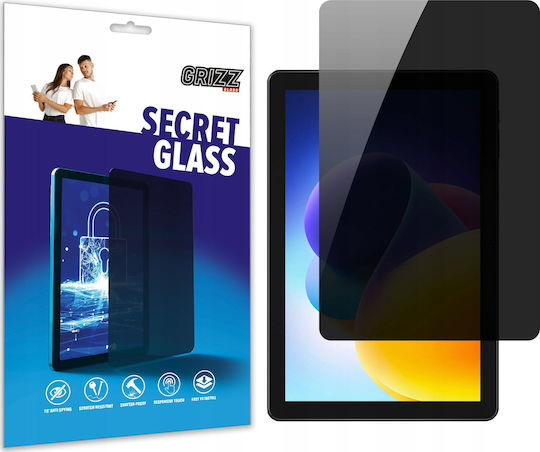 Grizzglass Secretglass Privacy Tempered Glass Screen Protector Doogee T10w