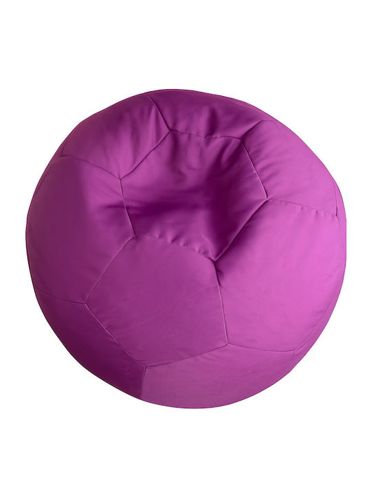 Pouf Sessel Wasserdichte Ball Lila 75x75cm B1MU...