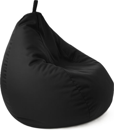 Pouf Birne Wasserdicht Mousa Schwarz A2MUSblack