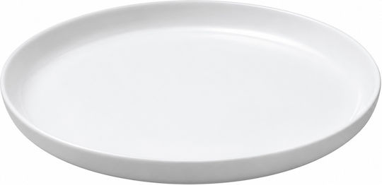 Leone Farfurie Joasă Din Melamină Albă Cu Diametru 26.7cm