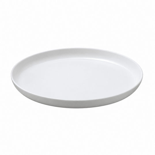 Leone Farfurie Joasă Din Melamină Albă Cu Diametru 22.6cm