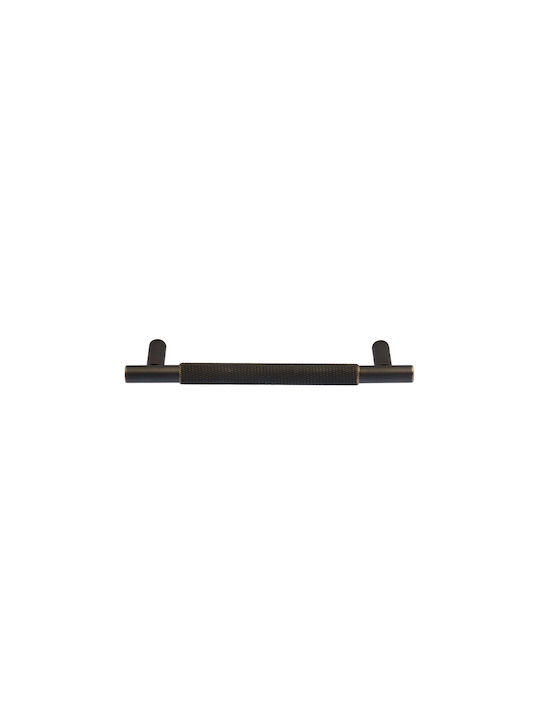 Zogometal Furniture Handle from Metallic Bronze Matte F12mm (Hole Centers 128mm) 92-85