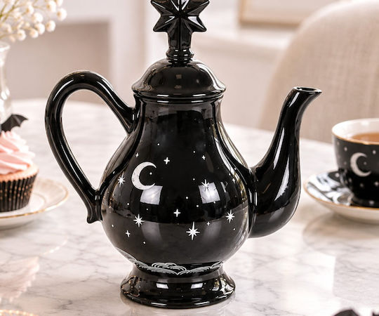 Чайник Керамичен Черен 600ml