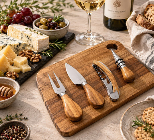 HFA Gourmet Πλατώ Σερβιρίσματος Τυριών Ξύλινο HFA Gourmet Πλατώ Σερβιρίσματος Τυριών Ξύλινο
