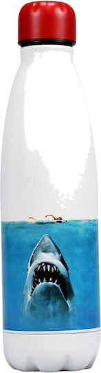 Half Moon Bay Метална Бутилка За Вода С Винт Капак Бяла 500ml