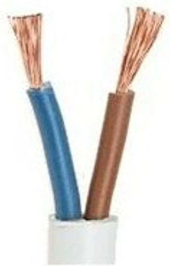 Krups Захранващ Кабел Omy 300/300v 2*1,0 Bvv-ll Кръгъл Многожилен Инсталационен Кабел 25 M