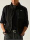Cardigan bărbătesc Fleece Negru