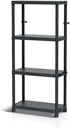 Bücherregal Schwarze 60x30x131.5cm