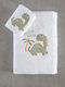 Rythmos Rooar Bath Towel Set 2 pcs White 500gr/m² Weight