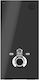 Cersanit Wall Mounted Plastic Toilet Flush Rectangular Low Pressure Black