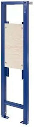 Cersanit Built-in Plastic Rectangular Low Pressure Blue Toilet Flush