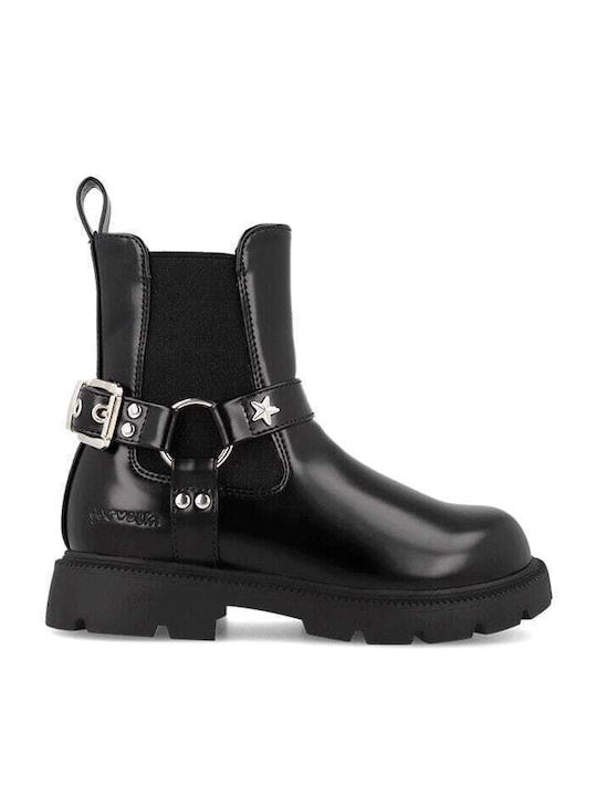 Garvalin Anatomic Kids Black Ankle Boots