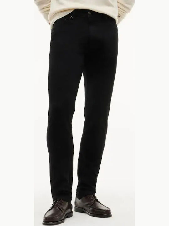 Мъжки панталон дънки Slim Fit Черен