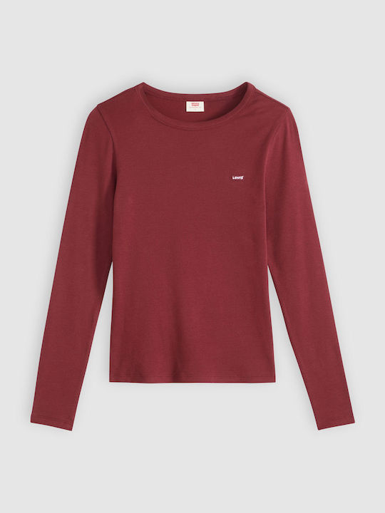 Levi's Γυναικείο T-shirt Warm Cabernet
