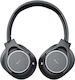 Mobile Hoop Wireless Bluetooth Over Ear Headphones Black