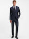 Men's Suit with Regular Fit Blue