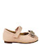 Kids Anatomic Ballerinas with Hoop & Loop Closure Pink