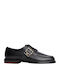 Leather Men's Loafers in Black Colour