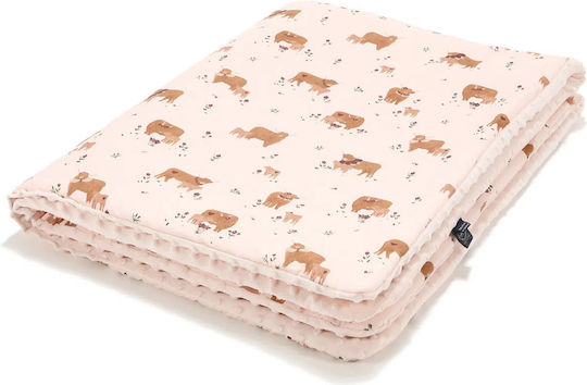 La Millou Nursery Swaddling Blanket Beige 110x110cm
