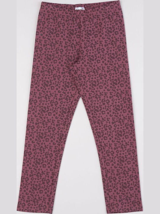 Kids Leggings Long Bordeaux