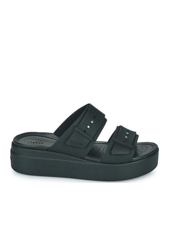 Crocs Brooklyn Καλοκαιρινές Γυναικείες Πλατφόρμ...