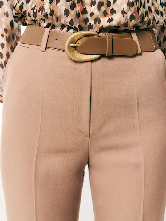 Forel Elastische Damen Gürtel Braun